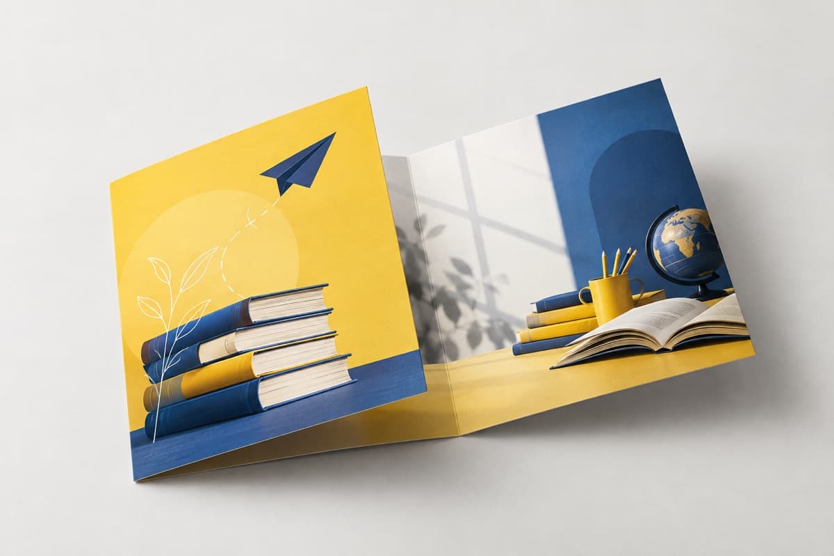 Selfmailer für Bildung