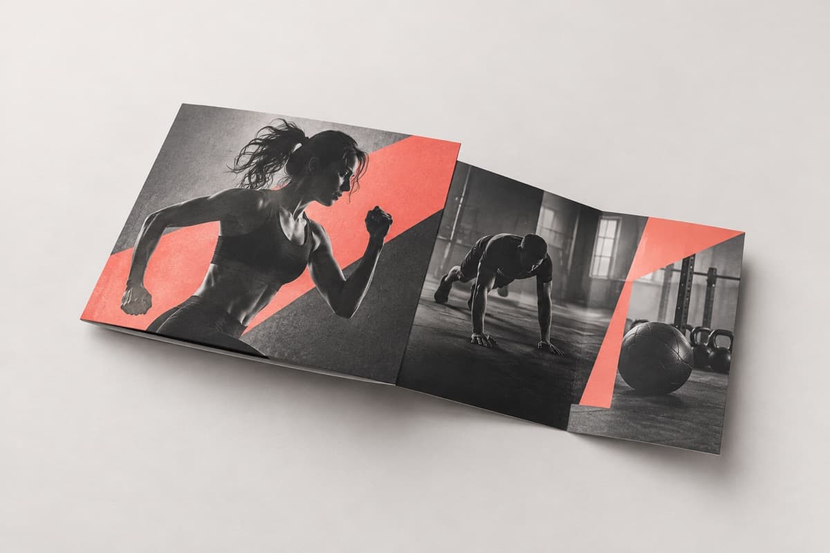 Selfmailer für Fitnessstudios