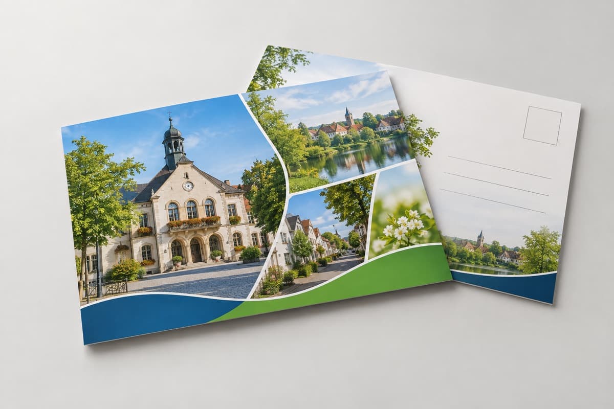 Postkarte für Städte & Gemeinden