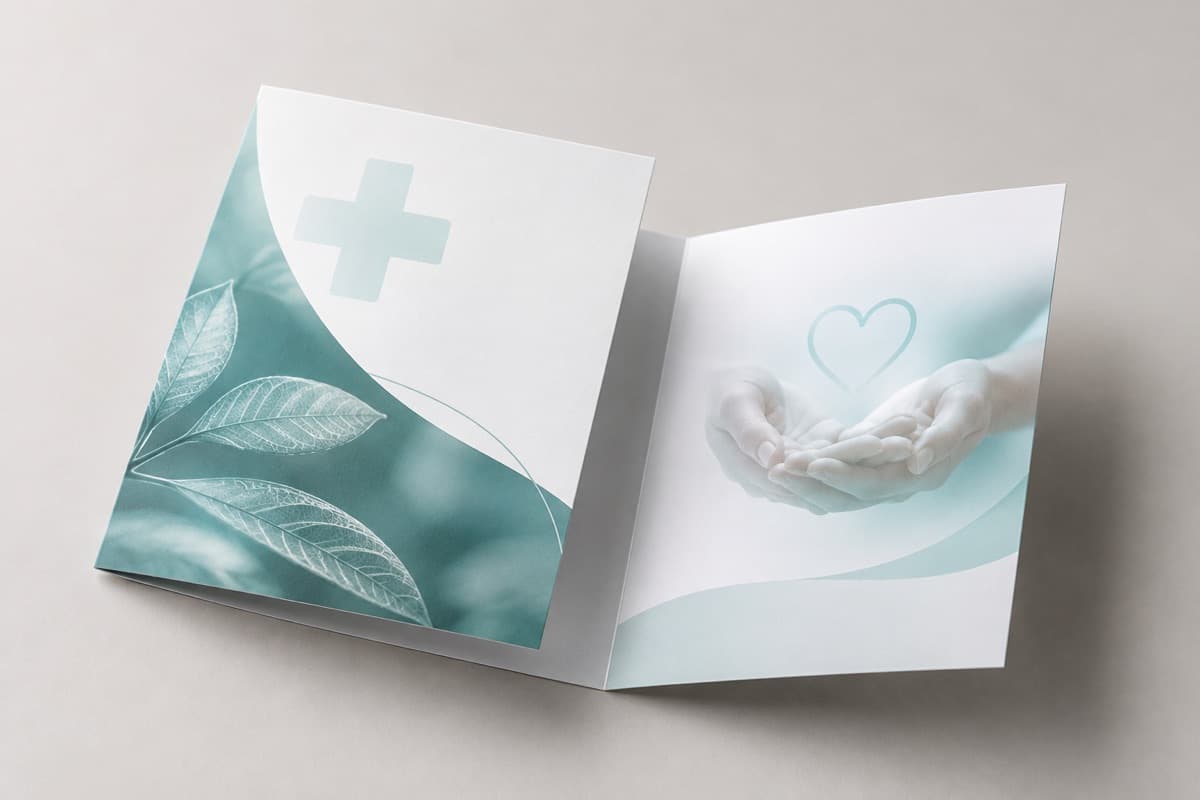 Selfmailer für Gesundheitswesen