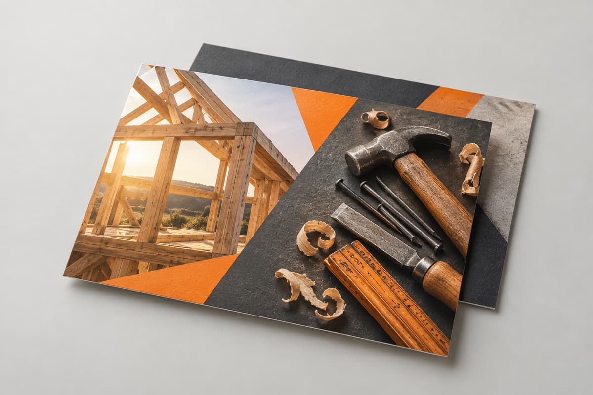 Postkarte für Handwerksbetriebe