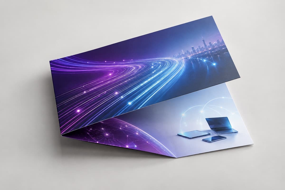 Selfmailer für Telekommunikation
