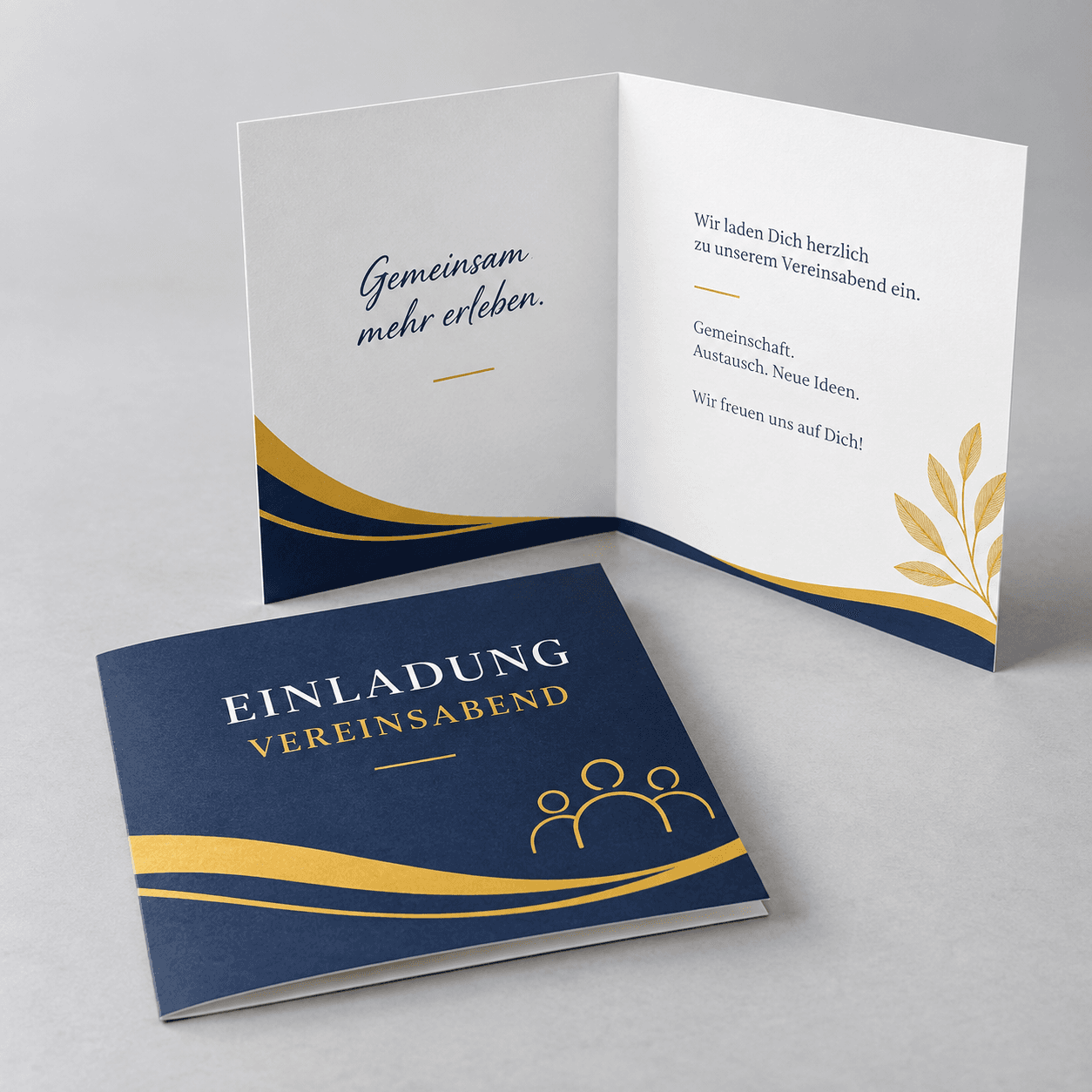 Einladungskarten – Produktbeispiel